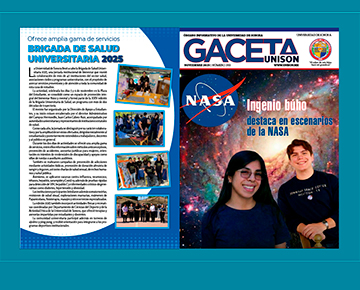 Foto Ya puede consultarse la Gaceta Unison del mes de noviembre