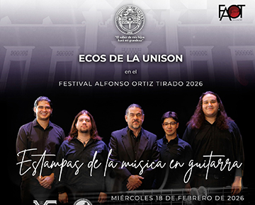 Foto Talento de Unison en el FAOT 2026, ahora en el Emiliana de Zubeldía