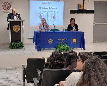 Foto Imparten charla sobre Igualdad de Género en el Departamento de Economía