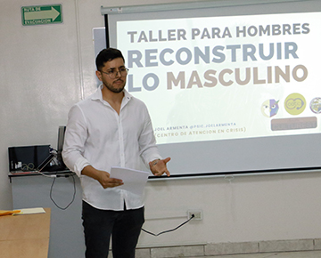 Foto Realizan taller para hombres <em>Reconstruir lo masculino</em>