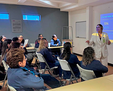 Foto Llevan académicas de Nogales taller de finanzas a empresa Curtiss-Wright 
