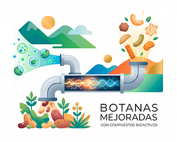 Foto Desarrollan botanas con compuestos bioactivos para mejorar su perfil nutricional