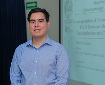 Foto Desarrolla estudiante nanosistema con potencial para tratar heridas crónicas