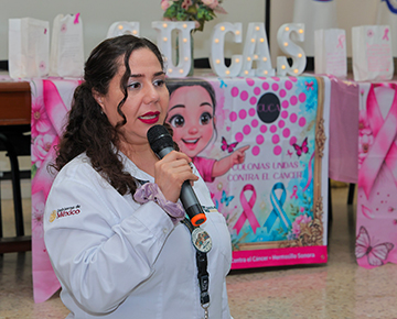 Foto Ofrece agrupación CUCAS charla sobre prevención del cáncer de mama y cervicouterino
