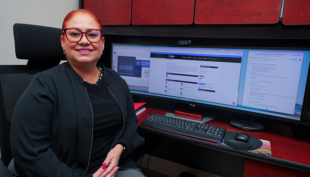 Foto Docente de Unison es invitada al evento más importante de supercómputo