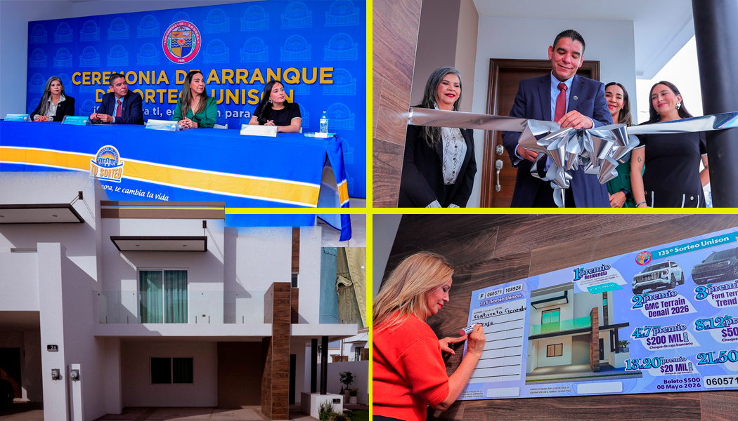 Foto Presenta Unison la estructura de premios del 135º Sorteo