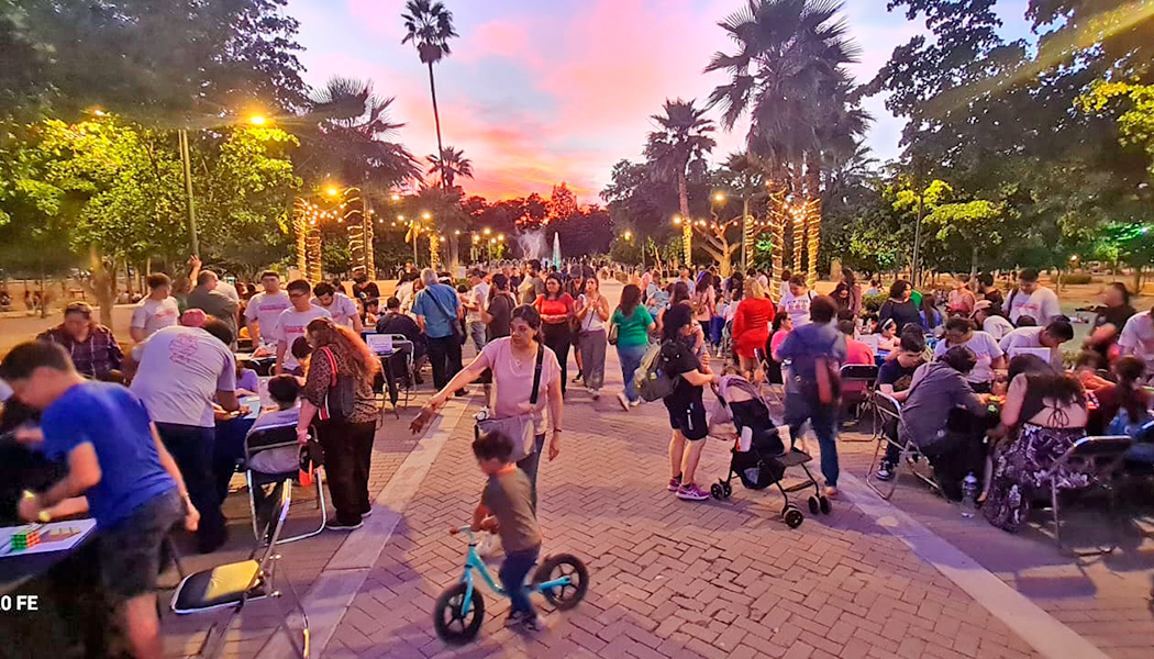 Foto Chicos y grandes jugaron y aprendieron en el Festival Matemático de Primavera