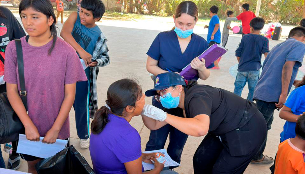 Foto Realiza Unison segunda Brigada de Salud en la comunidad triqui del Poblado Miguel Alemán