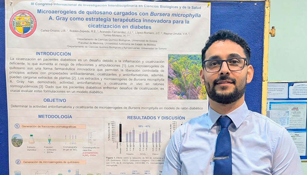 Foto Propone biomateriales avanzados para mejorar la cicatrización en pacientes diabéticos