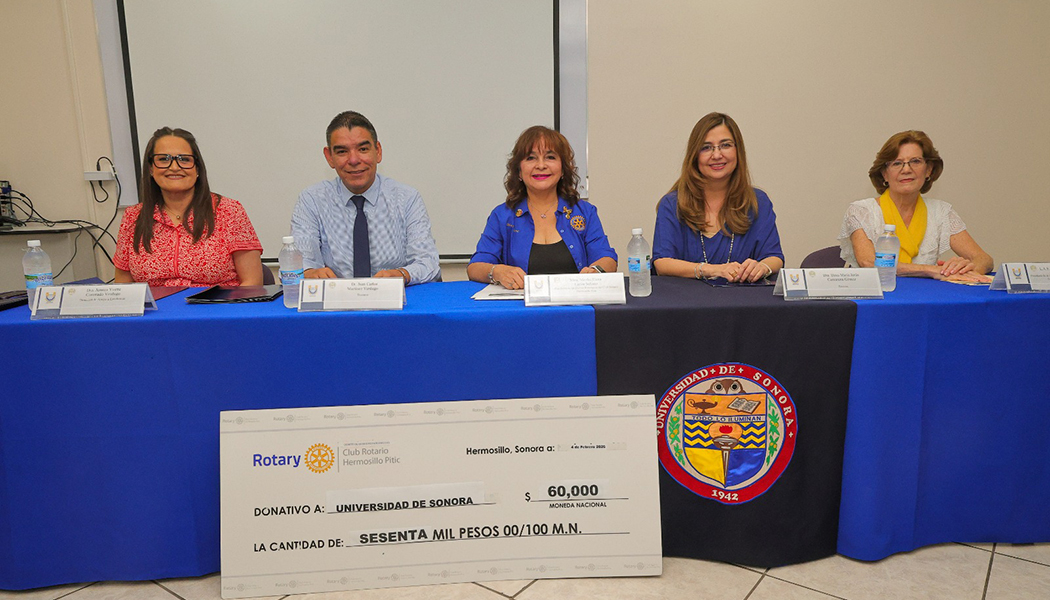 Foto Solidaridad y apoyo de la sociedad fortalecen a la Universidad de Sonora: Camarena Gómez