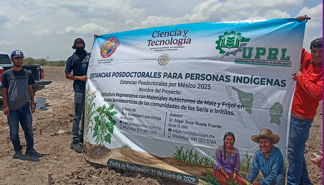 Foto Unison impulsa investigación para fortalecer la soberanía alimentaria indígena